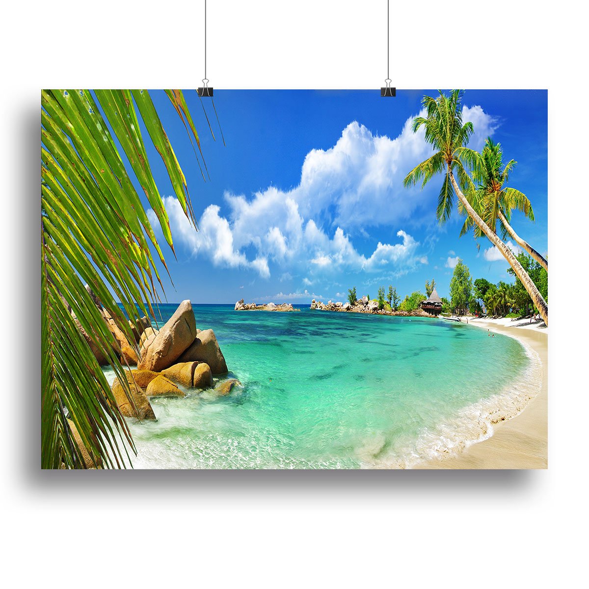 tropical paradise Canvas Print or Poster